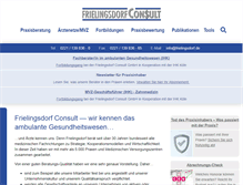 Tablet Screenshot of frielingsdorf.de